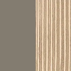 PA04PA15 - Cubanit grey melamine / Oak plywood edging